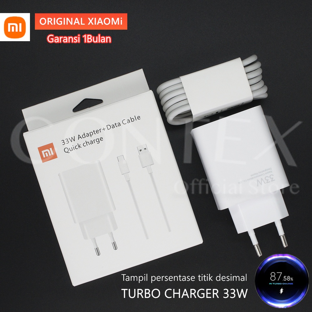 Jual Charger Xiaomi Redmi Watt Usb To Type C Mi Turbo Charge Original