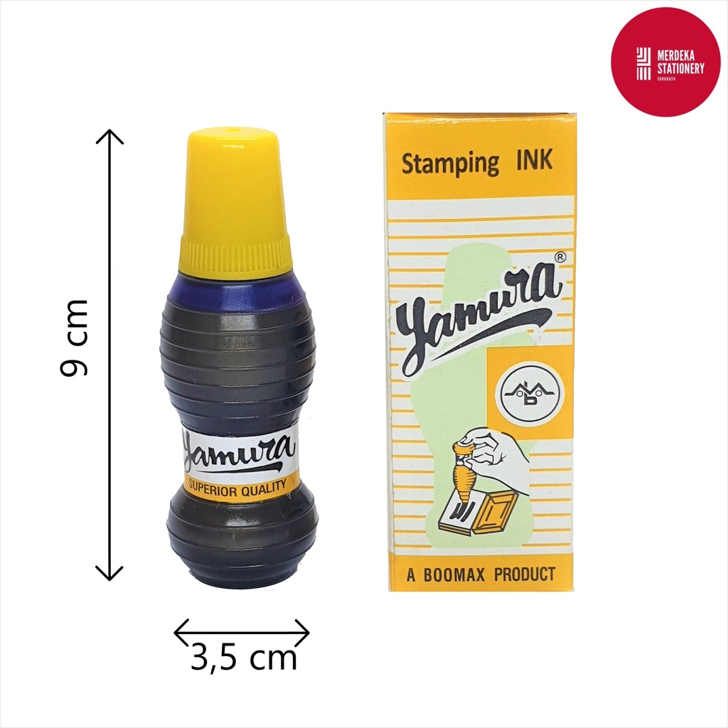 Jual Tinta/Refill/Isi Bak/Stampel/Stamping Ink Stempel Yamura Standard ...