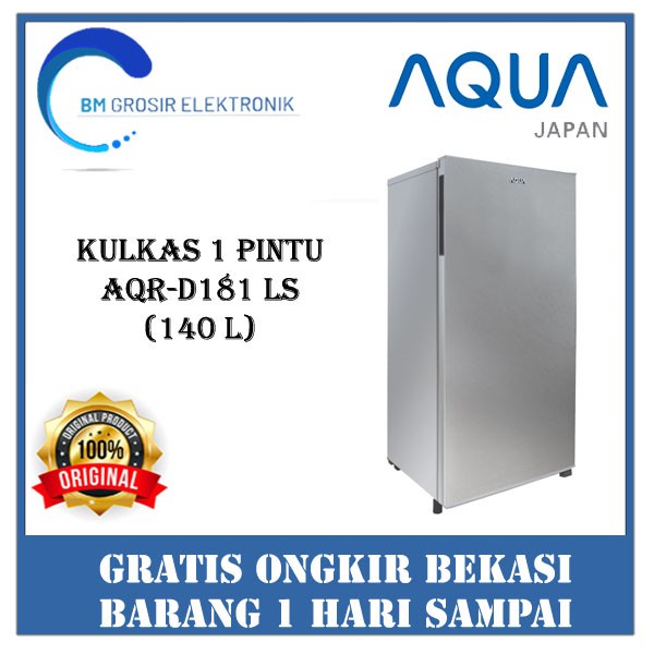 Jual AQUA AQR-D181 DS/LS KULKAS (1 PINTU) | Shopee Indonesia