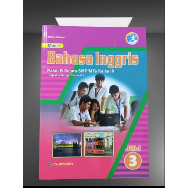 Jual ORI Buku Teks Modul Paket B Setara Smp Bahasa Inggris Jilid 3 ...