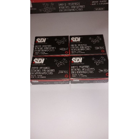 Jual SDI Paper fastener 0772 1-¼ inch (32mm)/ paku belah | Shopee Indonesia