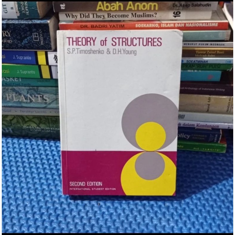 Jual THEORY OF STRUCTURES - S. P. TIMISEHENKO & DH. YOUNG | Shopee ...