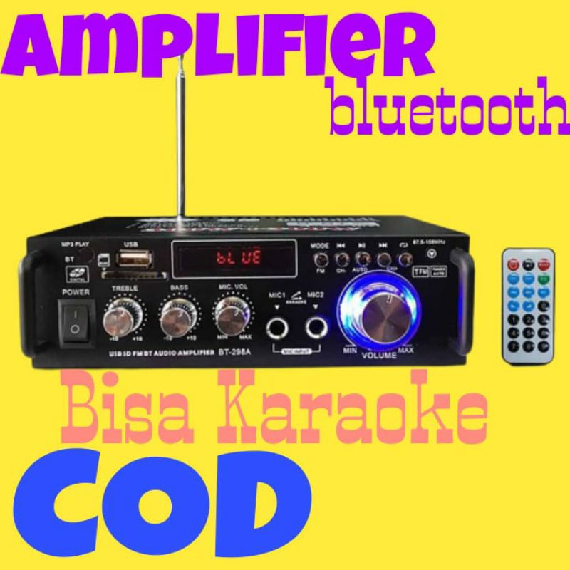 Jual Alzenaa Amplifier Bluetooth Junejour Home Teather 600w Audio