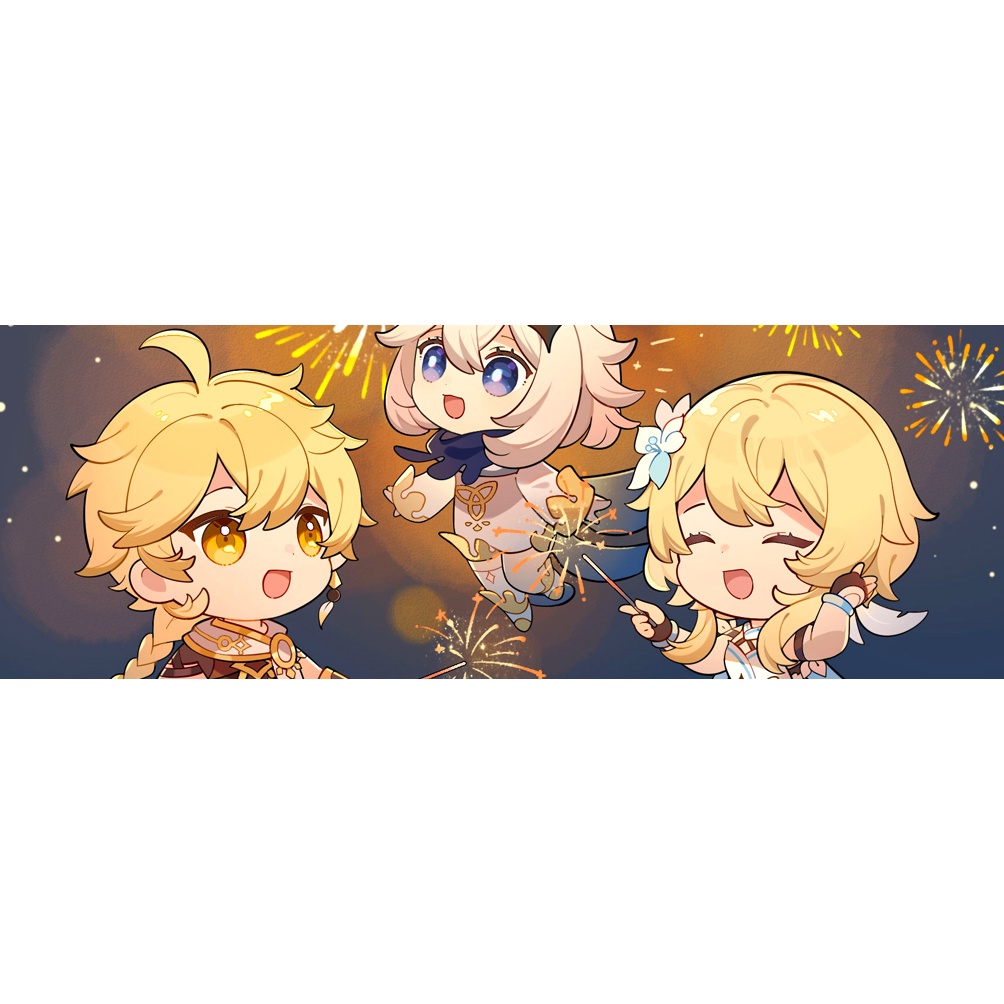Jual Stiker Slap Genshin Impact Chibi Lantern Rite 2023 | BANA | Shopee ...