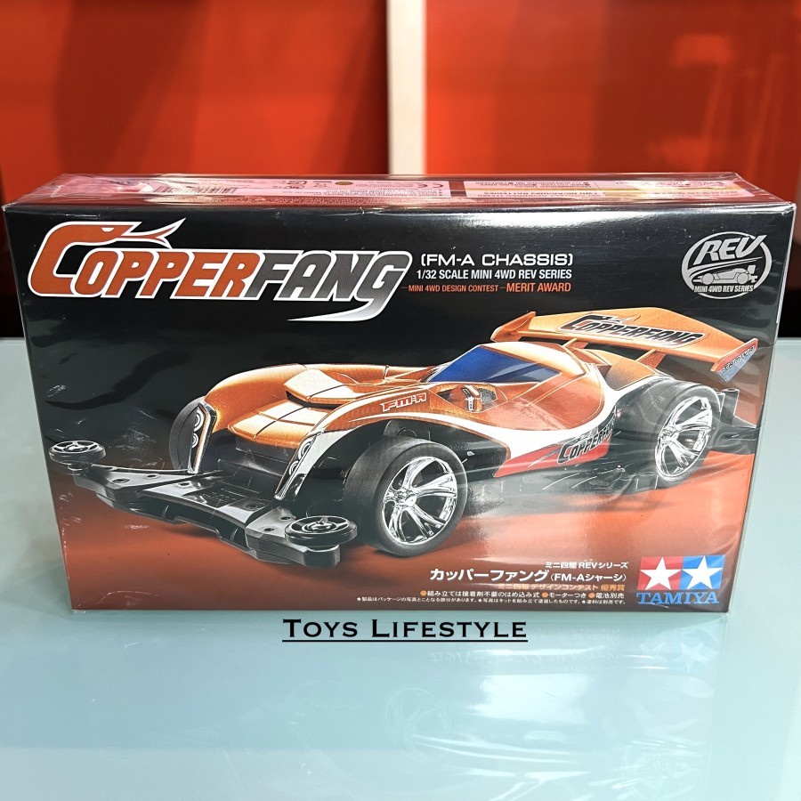 Jual Mainan Rakit Mobil Tamiya Mini 4WD - Copperfang (ORIGINAL ...