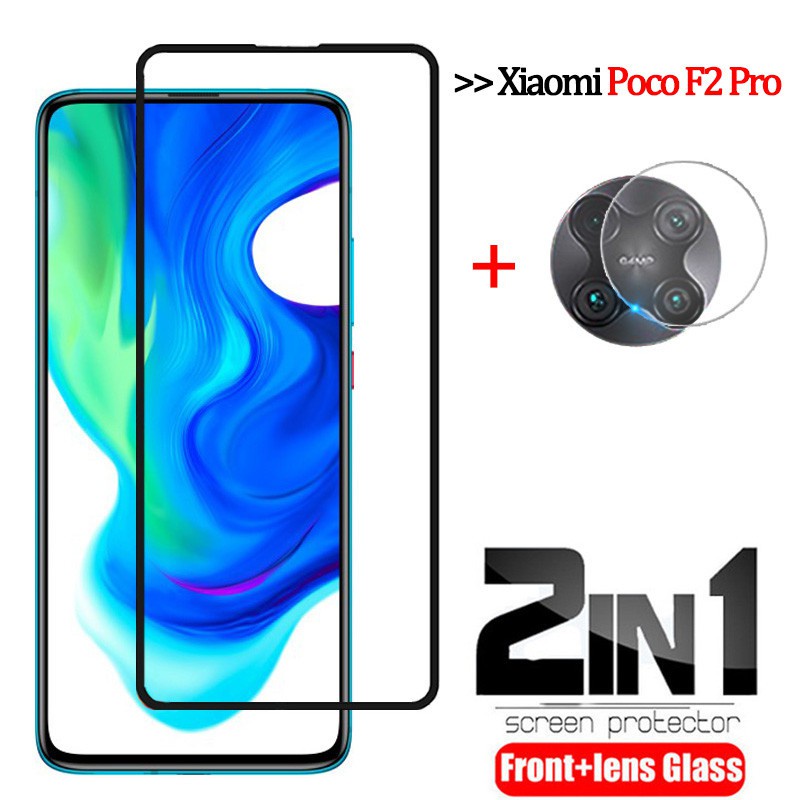 Jual Pelindung Layar Bahan Tempered Glass Poco F2 Pro Paket in