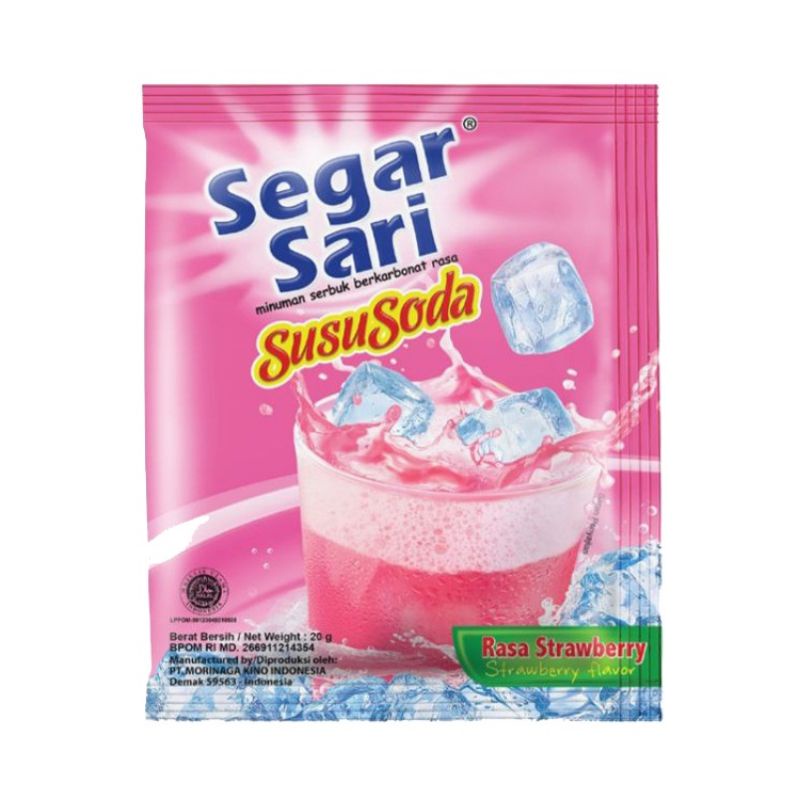 Jual SEGAR SARI SUSU SODA 20GR 1RENCENG ISI 10 | Shopee Indonesia