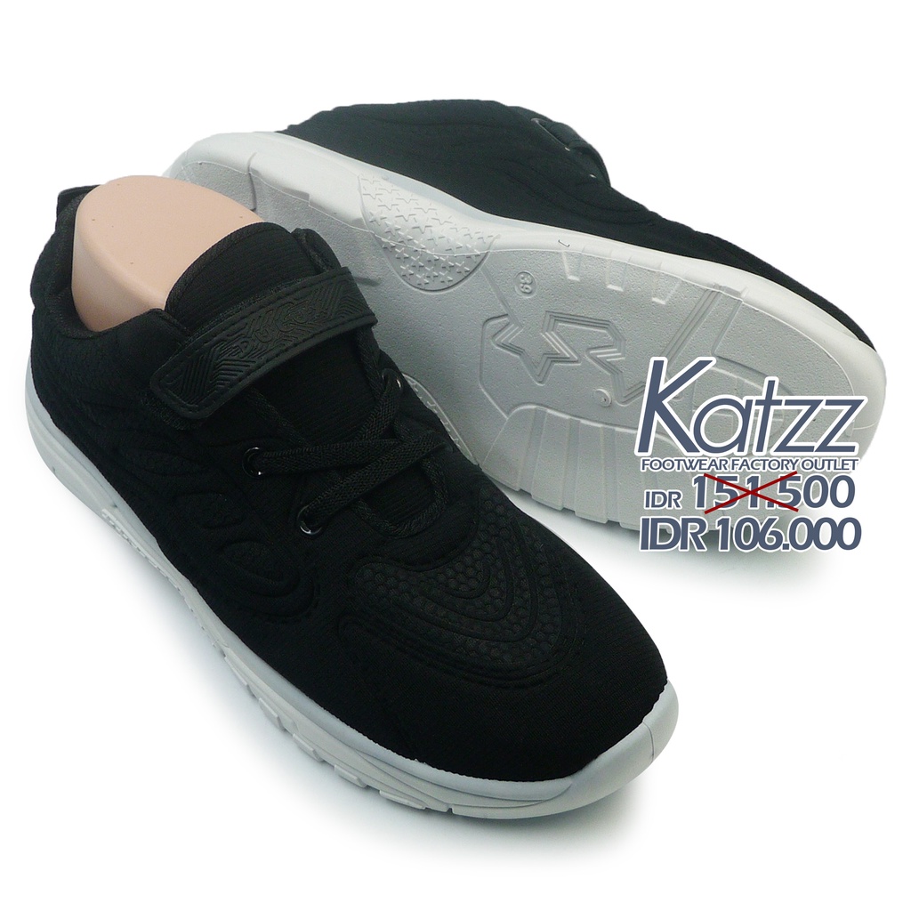 Jual Katzz - Sepatu Sekolah Uk 28 - 39 / Sepatu Sekolah Warna Hitam