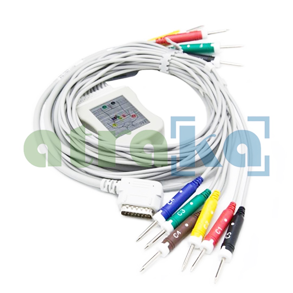 Jual Kabel EKG Kenz 15 Pin | Shopee Indonesia