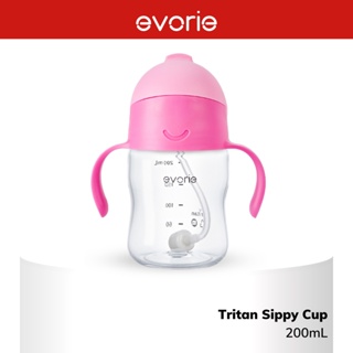 Evorie Tritan Baby 360 Straw Water Bottle Sippy Cup 200mL