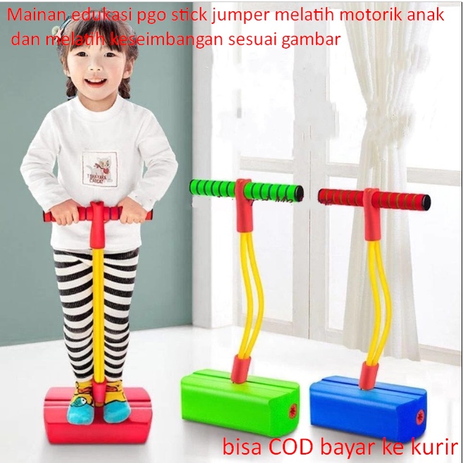 Jual Mainan edukasi pgo stick jumper melatih motorik anak dan melatih