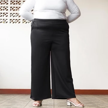 Haymeeidn Celana Kulot Scuba Bigsize Jumbo Xxl Xxxl