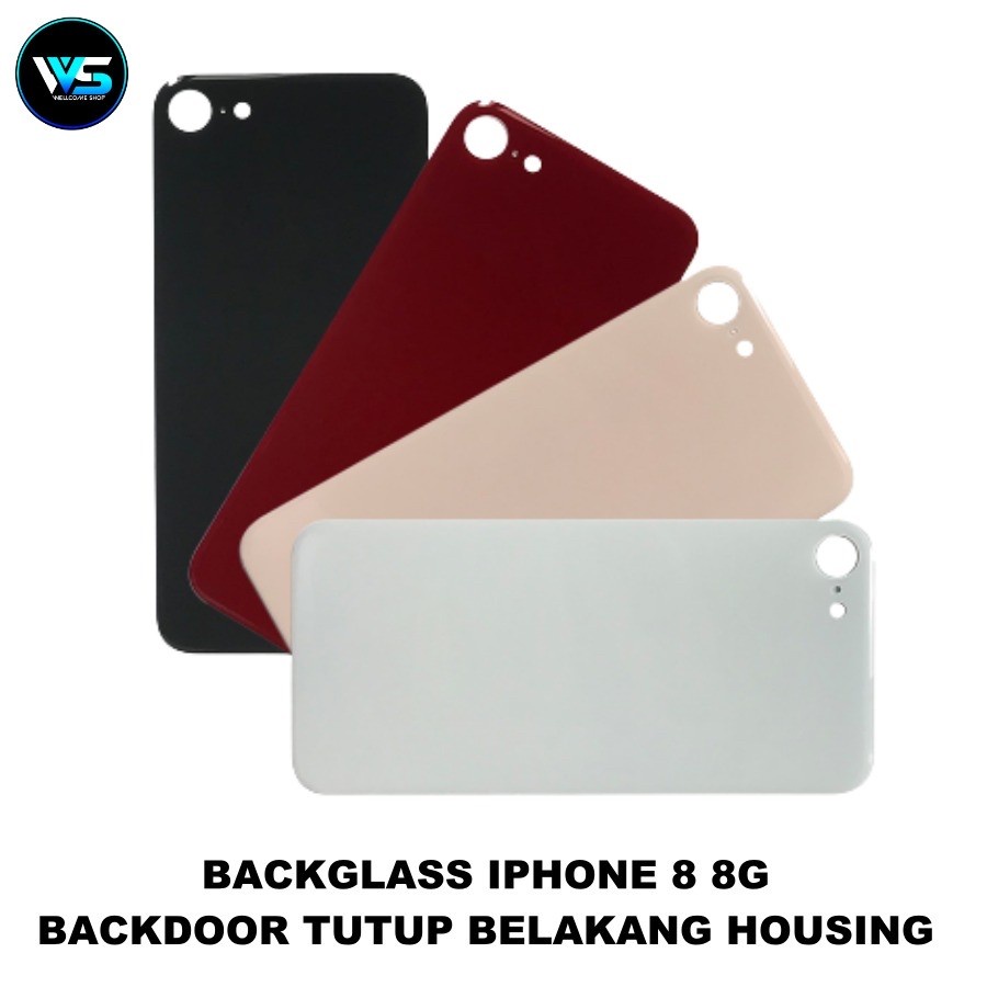 Backglass Iphone 8g Plus Backdoor Tutup Belakang Housing