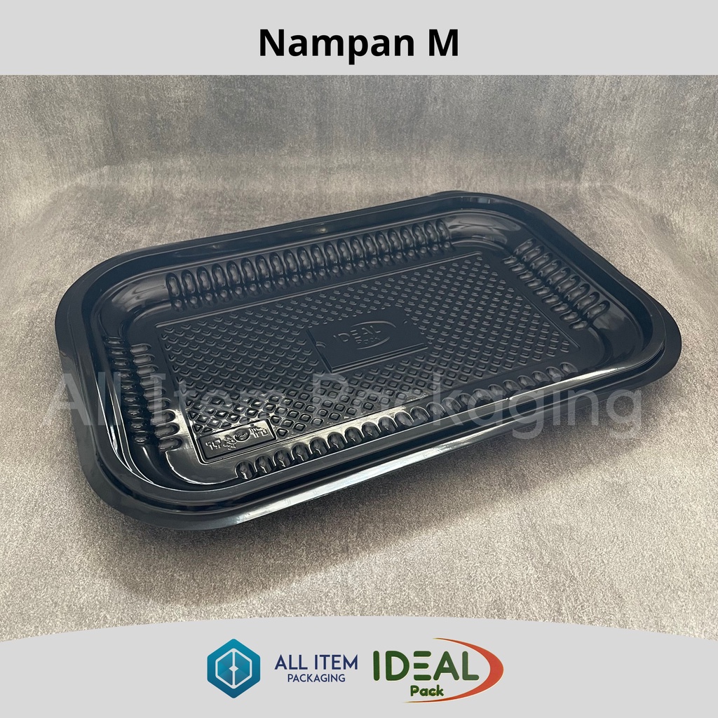 Jual Tray Nampan Plastik M IDEAL / Mika Nampan Sedang @10 Pcs | Shopee ...