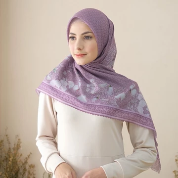 Mevrouw Hijab JAMILA 120x120 Ultrafine Lasercut