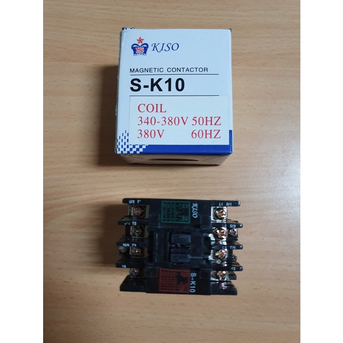 Jual Komponen Kontaktor Contactor Kiso Sk 10 220V/380V | Shopee Indonesia
