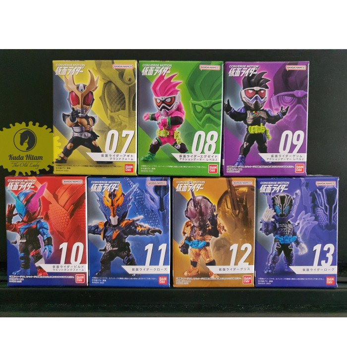 Jual Bandai Converge Motion Kamen Rider 2 Agito Ground Fomr Ex-Aid Genm ...