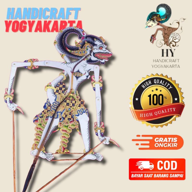 Jual Wayang Kulit Asli Hanoman Anoman Standar Dalang Shopee Indonesia