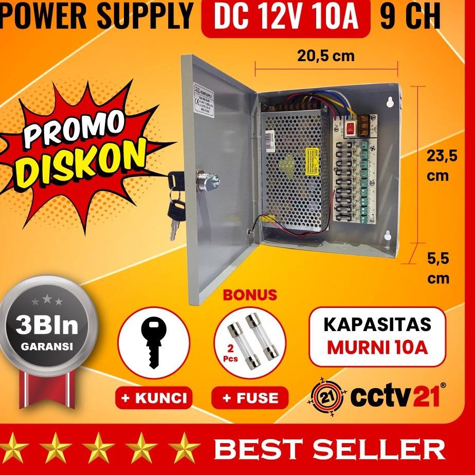 Jual Update Populer Distributor Power Supply Box 9 Channels PSU-12v Dc ...
