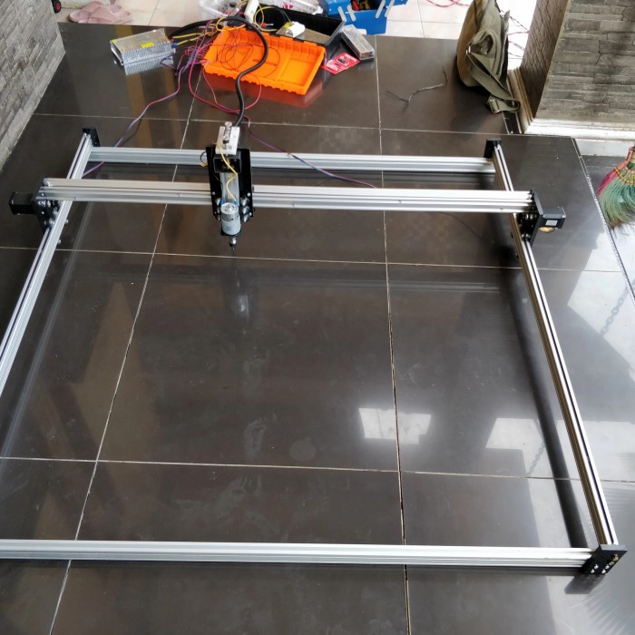 Jual Milling Cnc Router Frame 120X120 Besar Mesin Cnc Luas Lengkap ...