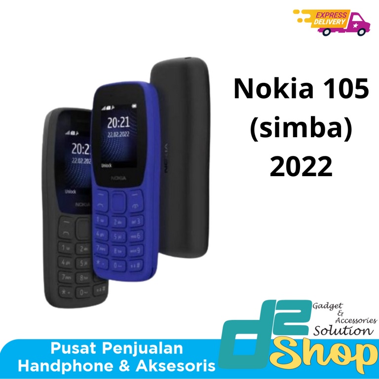 Jual Nokia 105 Simba 2022 NEW - Garansi Resmi TAM | Shopee Indonesia