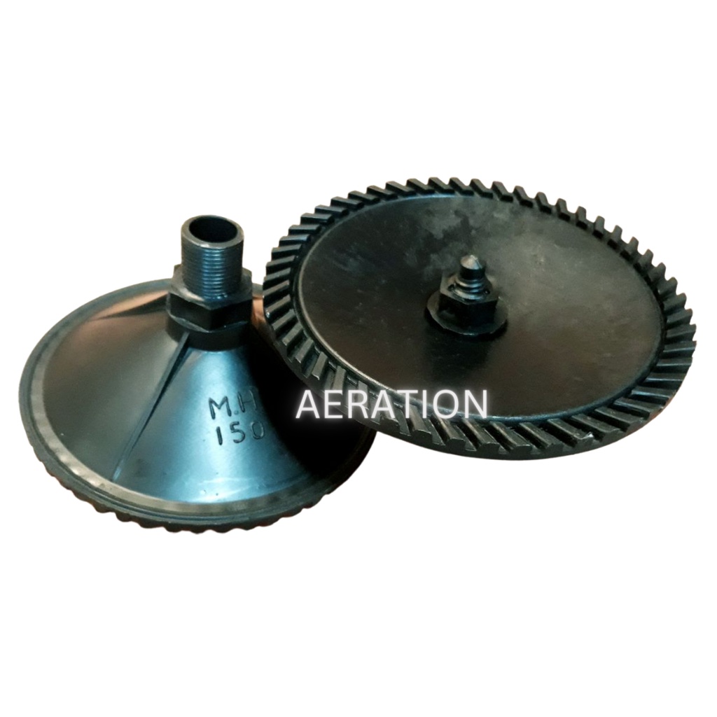 Jual coarse bubble diffuser 6 inch aerator kolam aerasi ipal stp wtp ...