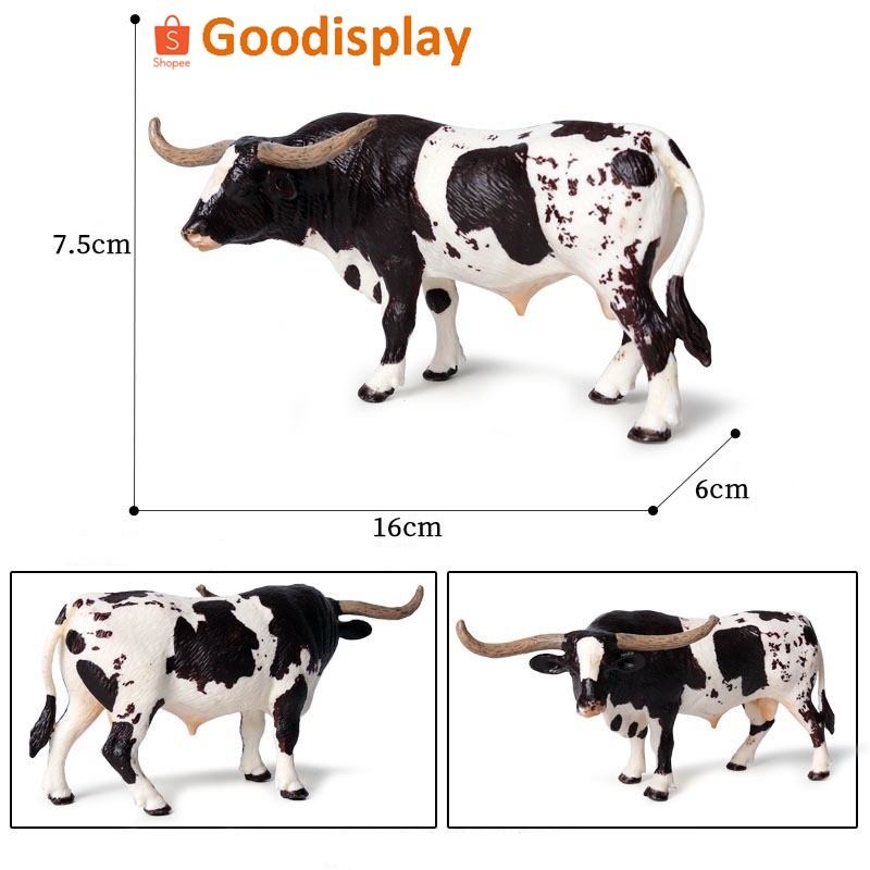 Jual aneka mainan pajangan miniatur hewan binatang ternak wild farm ...