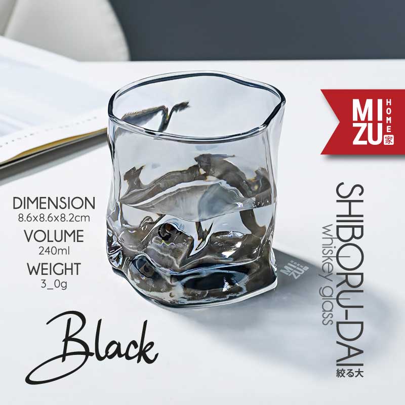 Jual MIZU SHIBORU-DAI Whiskey Glass Single Rocks Glass Gelas Kaca ...