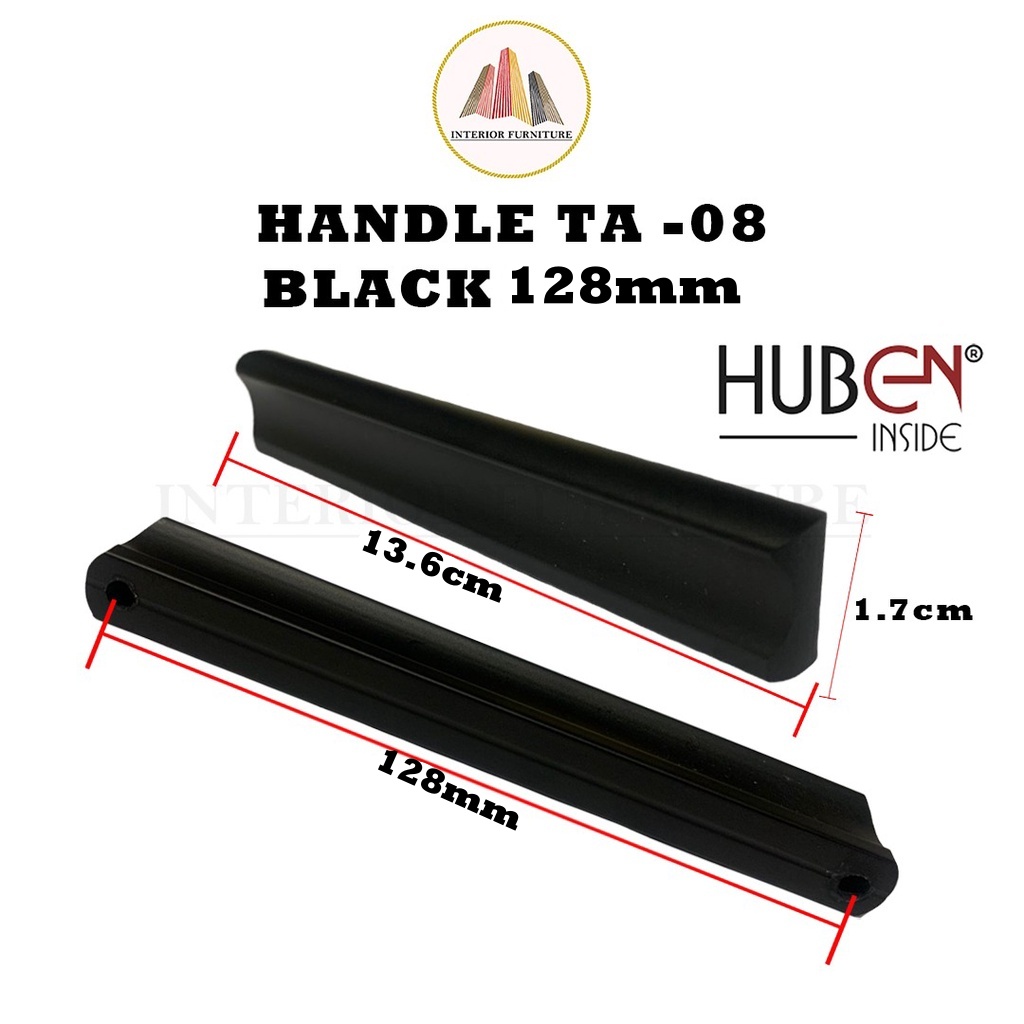 Jual Tarikan Handle Laci Pegangan Aluminium Black Gold Ta Huben Shopee Indonesia