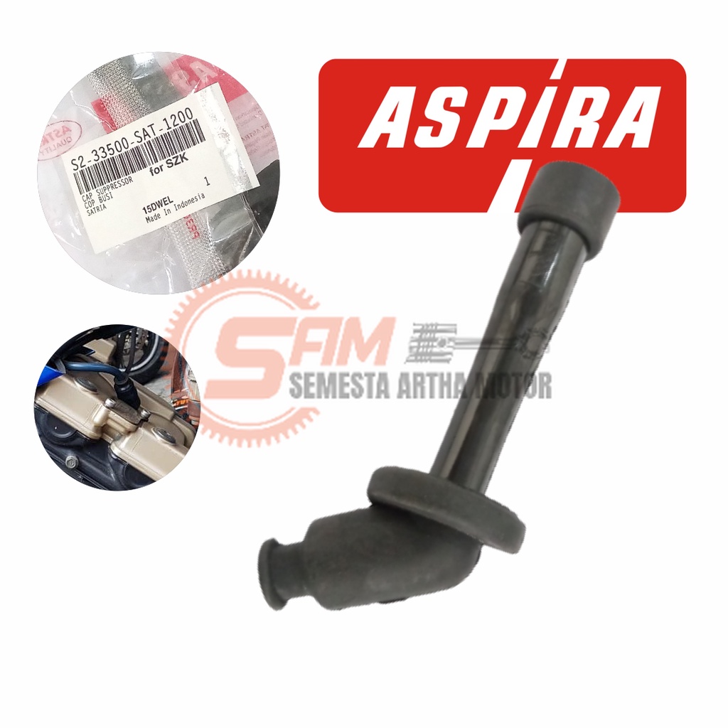 Jual Aspira Tutup Busi Cop Kepala Cangklong Satria FU 150cc Motor Bebek ...