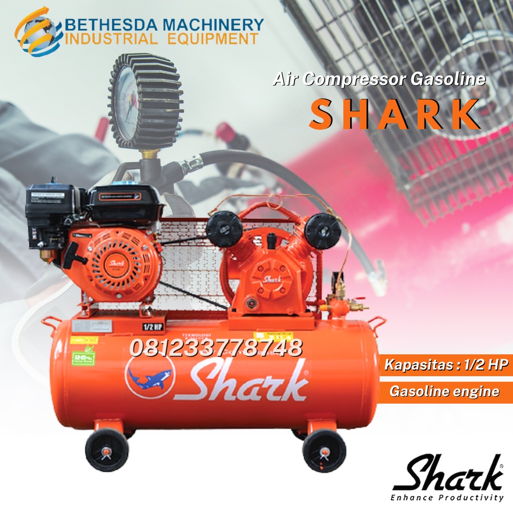 Jual Mesin Kompresor Angin Hp Shark Kompresor Udara Hp Engine Hp Shopee Indonesia