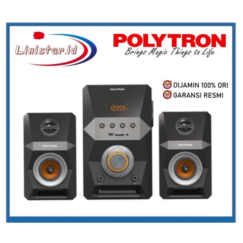 Jual Speaker Bluetooth POLYTRON PMA 9522/PMA9522/SPEAKER MULTIMEDIA