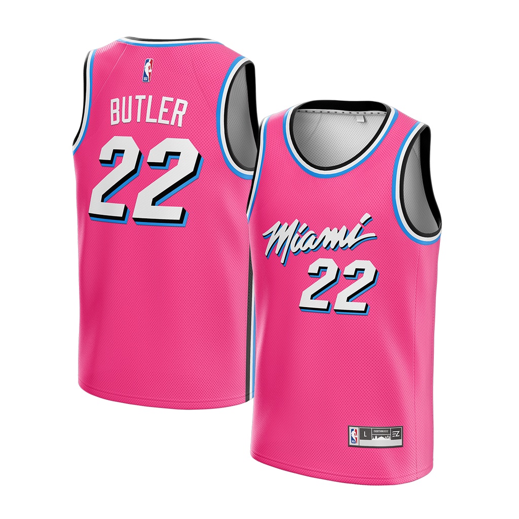 Regata NBA Miami Heat Rosa - Buttler #22