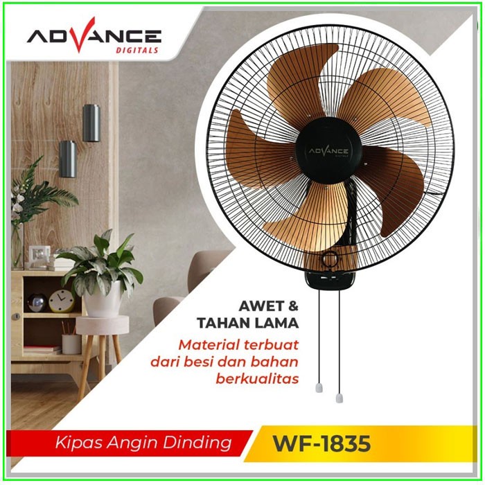 Jual Kipas Angin Wall Fan Kipas Angin Dinding Advance 1835 18 INCH