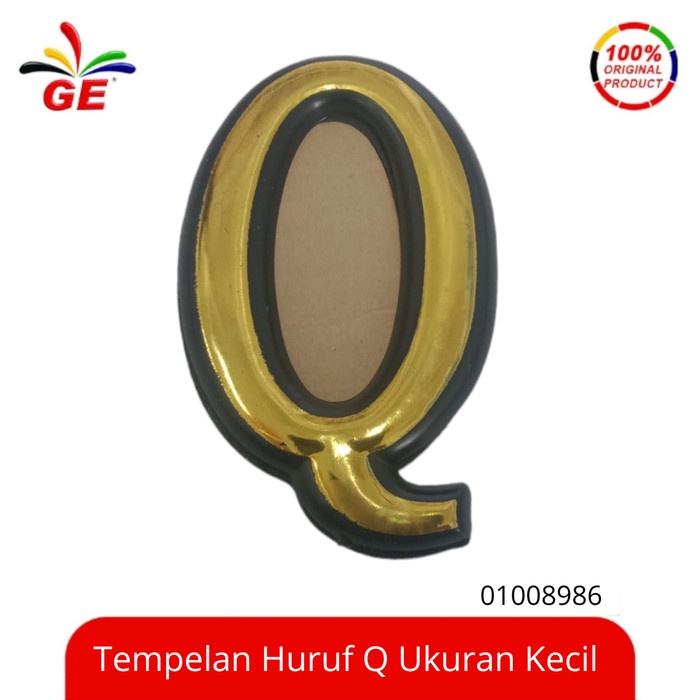 Jual GE - Tempelan Huruf Q Ukuran Kecil 01008986 | Shopee Indonesia