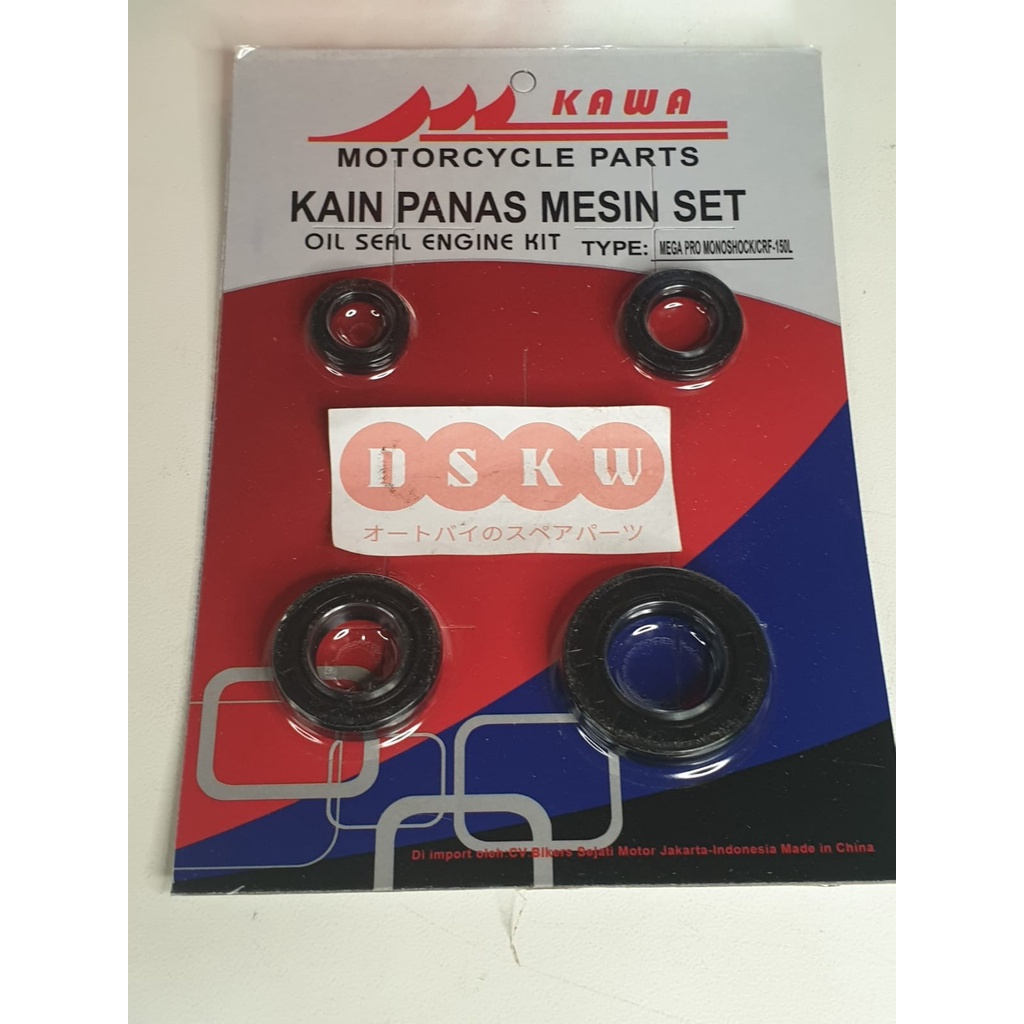 Jual Oli Seal Engine Kit MEGA PRO MONO CRF 150 Kawa Shopee Indonesia