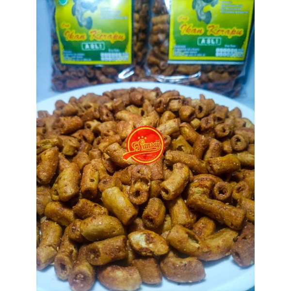 Jual Picsus Ikan Kerapu Gr Cemilan Pedas Kerupuk Pedas Makaroni Ikan Shopee Indonesia