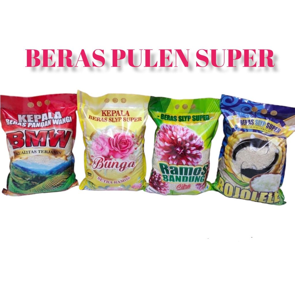 Jual Beras Pulen Premium 5kg Shopee Indonesia