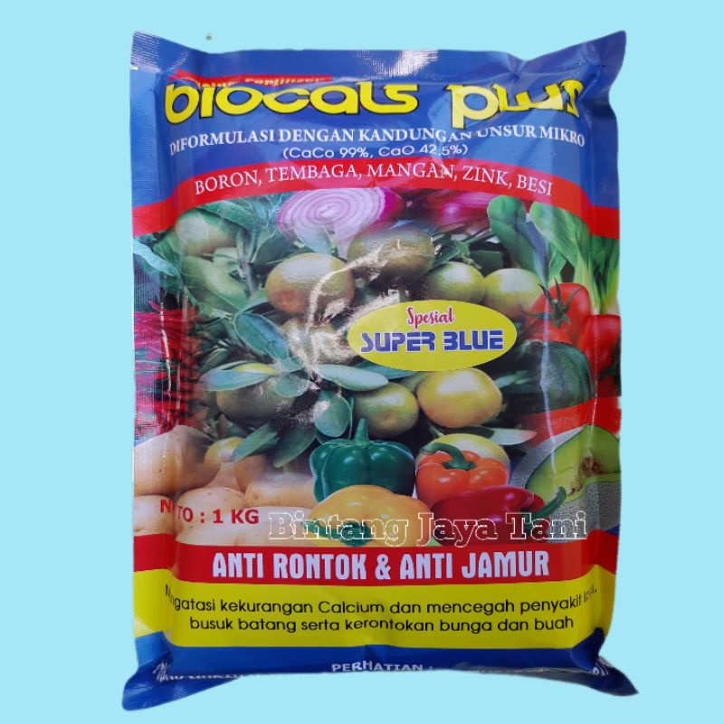 Jual COD BIOCALS BIRU 1 KG/ CALSIUM FERTILIZER SPESIAL SUPER BLUE