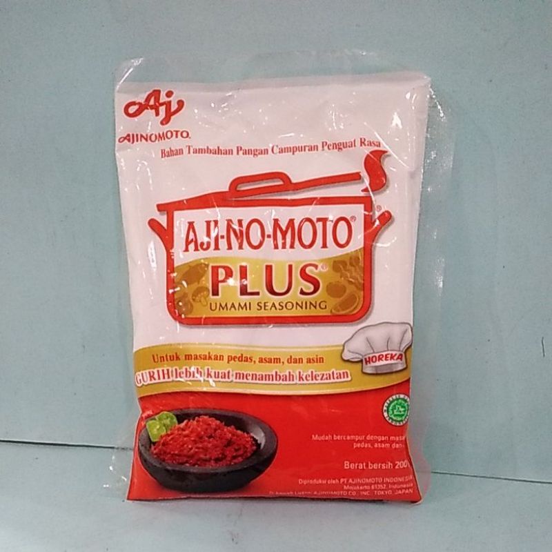 Jual Ajinomoto Plus Umami Seasoning 200 Gr Shopee Indonesia