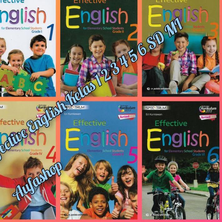 Jual URW139 Buku Effective English Kelas 1 2 3 4 5 6 Pustaka Andromedia ...