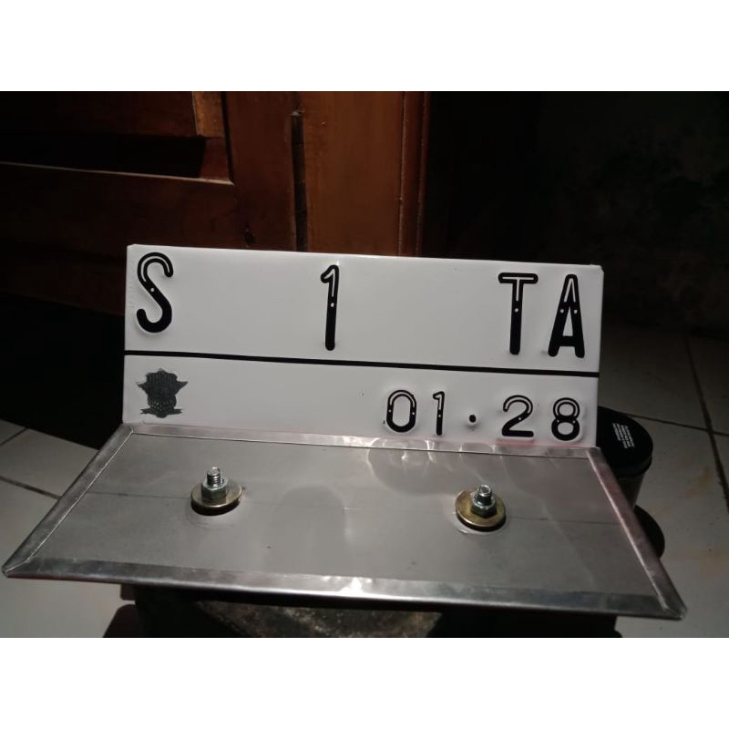 Jual PLAT NOMOR MOTOR STANDART SAMSAT BAUT TANAM | BAUT DALAM SUPER ...