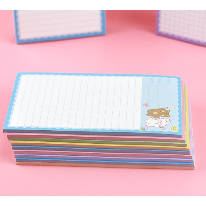 Jual J2 - Sticky notes draft word book cartoon memo | Shopee Indonesia