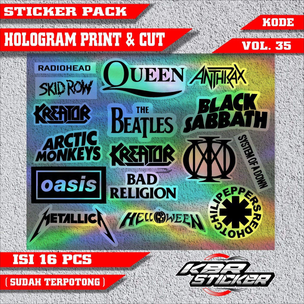 Jual (COD) STICKER PACK DISTRO/ STICKER MOTOR / STICKER DISTRO/ STICKER ...