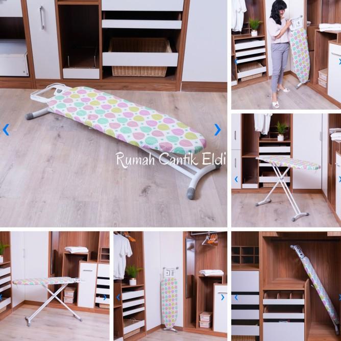 Jual Meja / Papan Setrika Lipat / Ironing Board Berdiri Dan Duduk