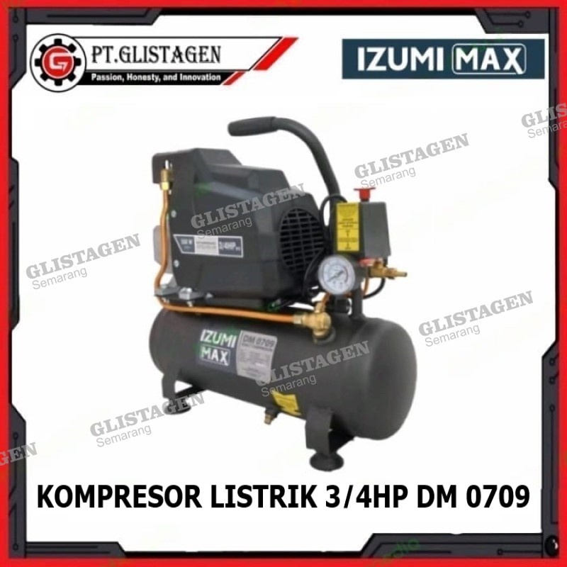 Jual Mesin Kompresor Angin Listrik Direct Driven 3/4HP 9L NLG Max DM ...