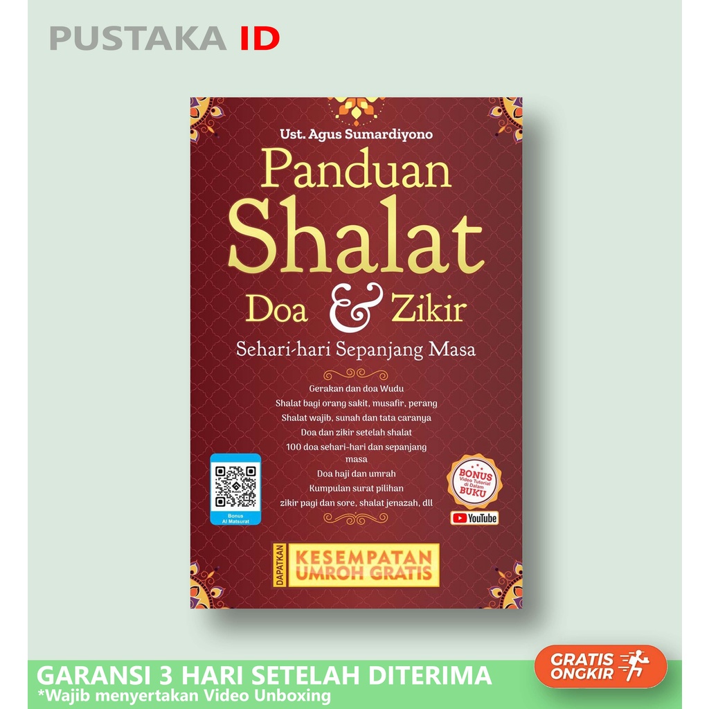 Jual Buku Panduan Shalat Doa Zikir Sehari-hari Sepanjang Masa ...