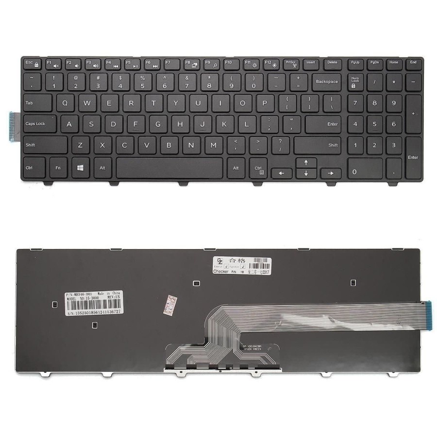 Jual Keyboard Dell inspiron 15-3558 15-3559 15-3565 15-3567 3568 3573 ...