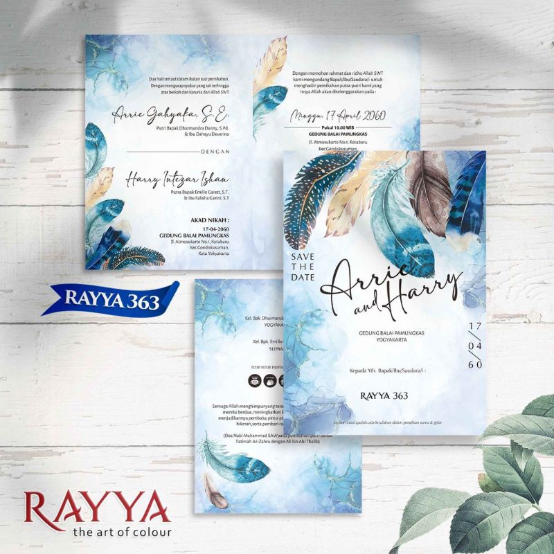Jual Blangko Undangan Seri Rayya 363 | Shopee Indonesia
