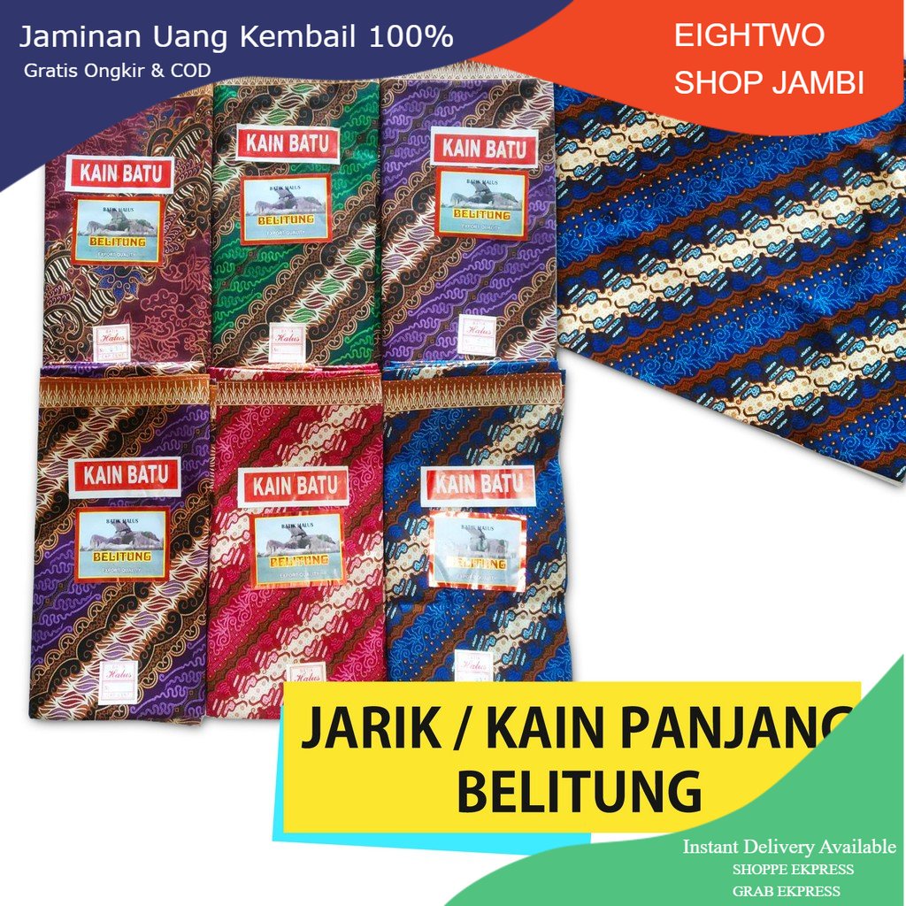 Jual Kain Jarik Batik Belitung Kain Panjang Batik Jarik Batu Murah